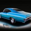Blue Classic 68 Chevy Impala Diamond Painting
