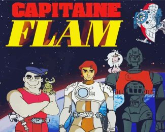 Capitaine Flam Poster Diamond Painting