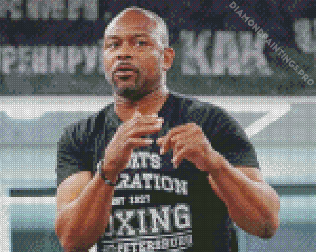 Former Professional Boxer Roy Jones Jr Diamond Painting