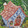 Gnome House Diamond Painting