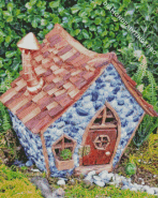 Gnome House Diamond Painting