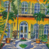 Hemingway House Key West Art Diamond Painting