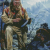 Mountain Man Diamond Painting