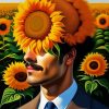Sunflower Man Diamond Painting