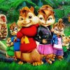 The Alvin And The Chipmunks Animated Film Diamond Painting