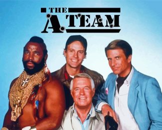 The A Team Movie Characters Smiling Diamond Painting