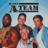The A Team Movie Characters Smiling Diamond Painting