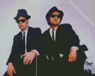 The Blues Brothers Diamond Painting
