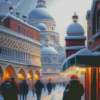 Venice In Christmas Time Diamond Painting