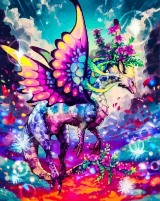 Dragon And Fairy Diamond Painting