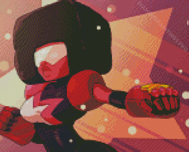 Garnet Steven Universe Animated Serie Character Diamond Painting