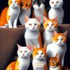 Group Cats Diamond Painting