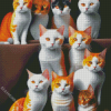 Group Cats Diamond Painting