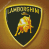 Lamborghini Logo Diamond Painting