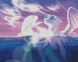 Light Fury In The Water Diamond Painting