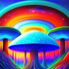 Psychedelic Mushrooms Diamond Painting