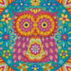 Colorful Mandala Owl Diamond Painting