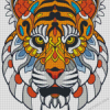 Tiger Mandala Diamond Painting