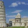 The Leaning Tower Of Pisa Diamond Painting