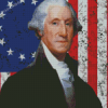 President George Washington Diamond Painting