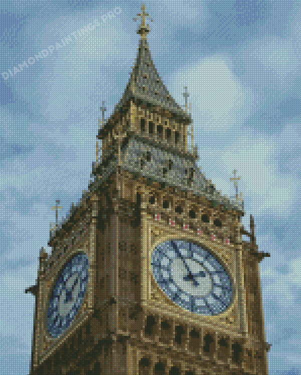 The Big Ben Tower Diamond Painting
