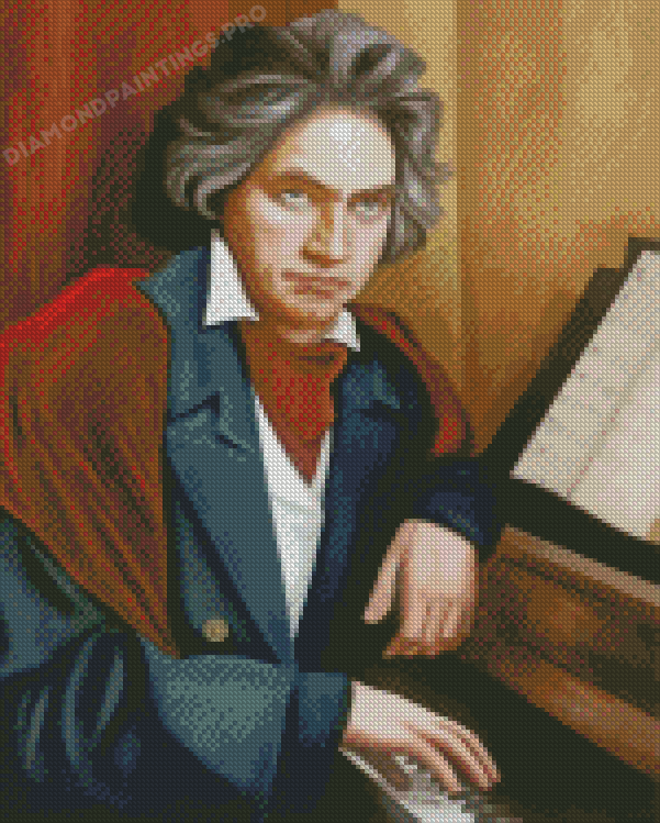 Ludwig Van Beethoven Portrait Diamond Painting