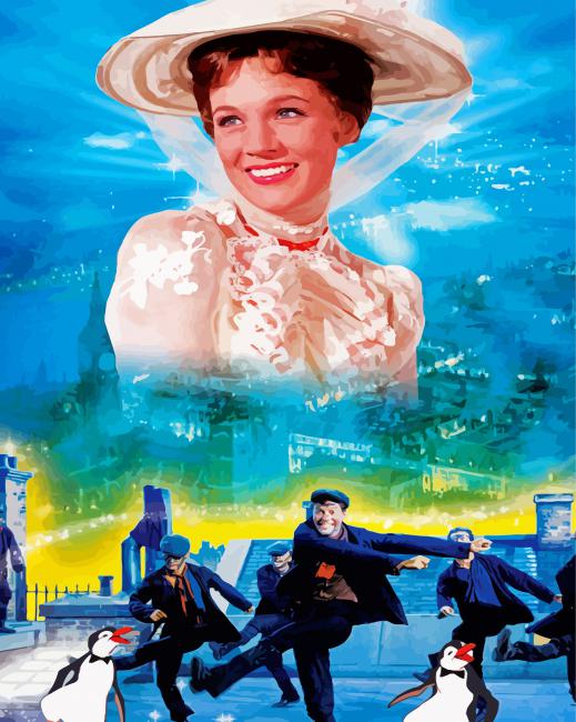 Mary Poppins Film Diamond Painting