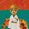 Mohandas Karamchand Gandhi diamond painting