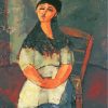 Amedeo Modigliani Little Louise Diamond Painting