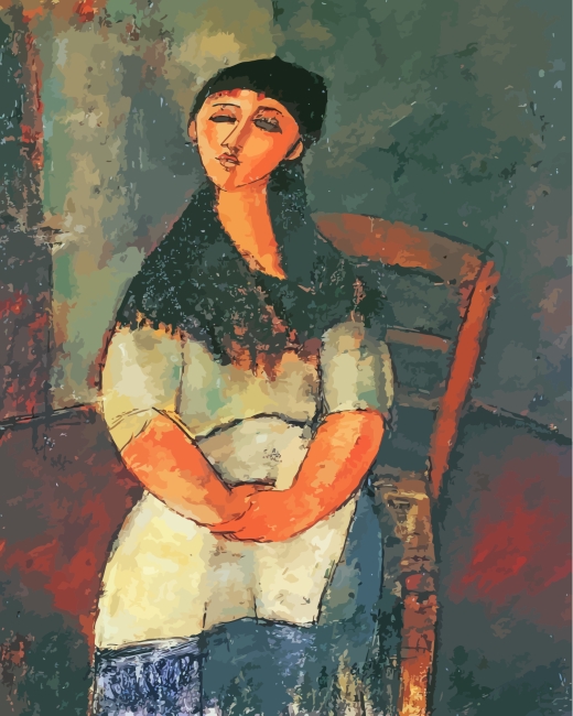 Amedeo Modigliani Little Louise Diamond Painting