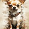 Cute Chihuahua Art Diamond Paintings