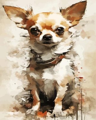 Cute Chihuahua Art Diamond Paintings