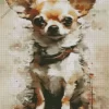 Cute Chihuahua Art Diamond Paintings