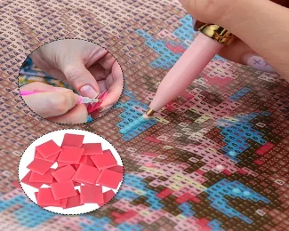 Resin Drilling Sticking Mud Diamond Paintings